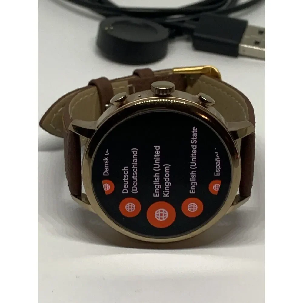 Fossil Gen 4 Authentic Digital Dial Smart Watch Custom Band FTW6020 NP20